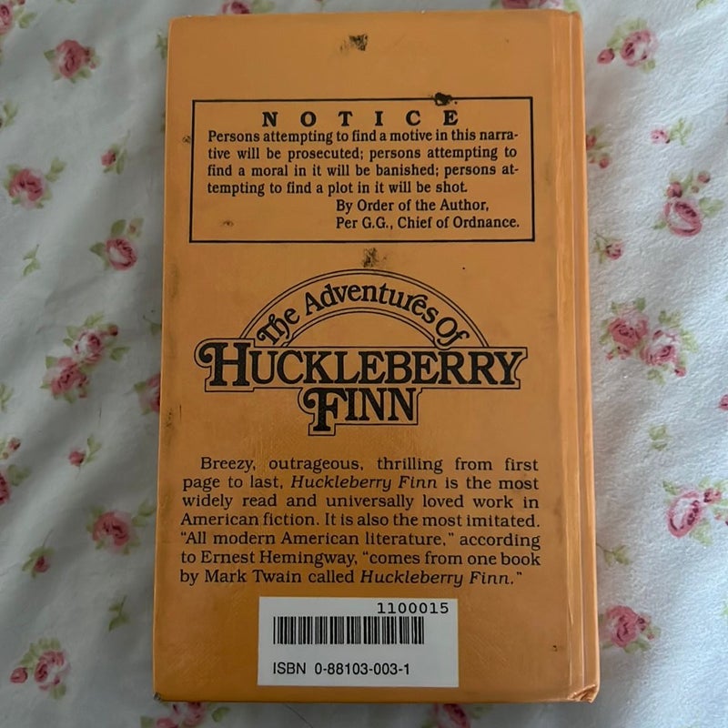 The Adventures of Huckelberry Finn