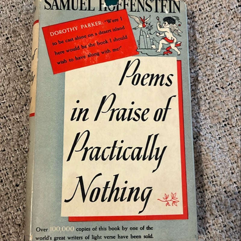 Poems in Praise of Practically Nothing *1941 edition