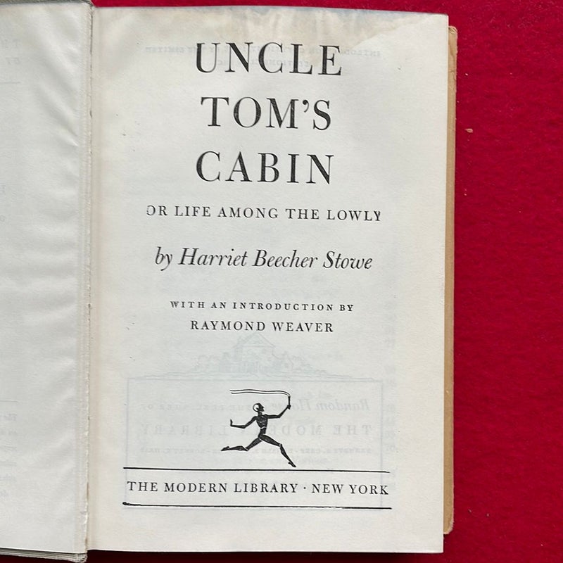 Uncle Tom’s Cabin - 1st Edition 