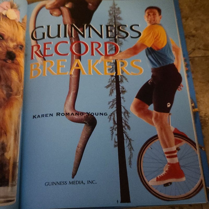 Guinness Record Breakers by Karen Romano Young, Hardcover Pango Books
