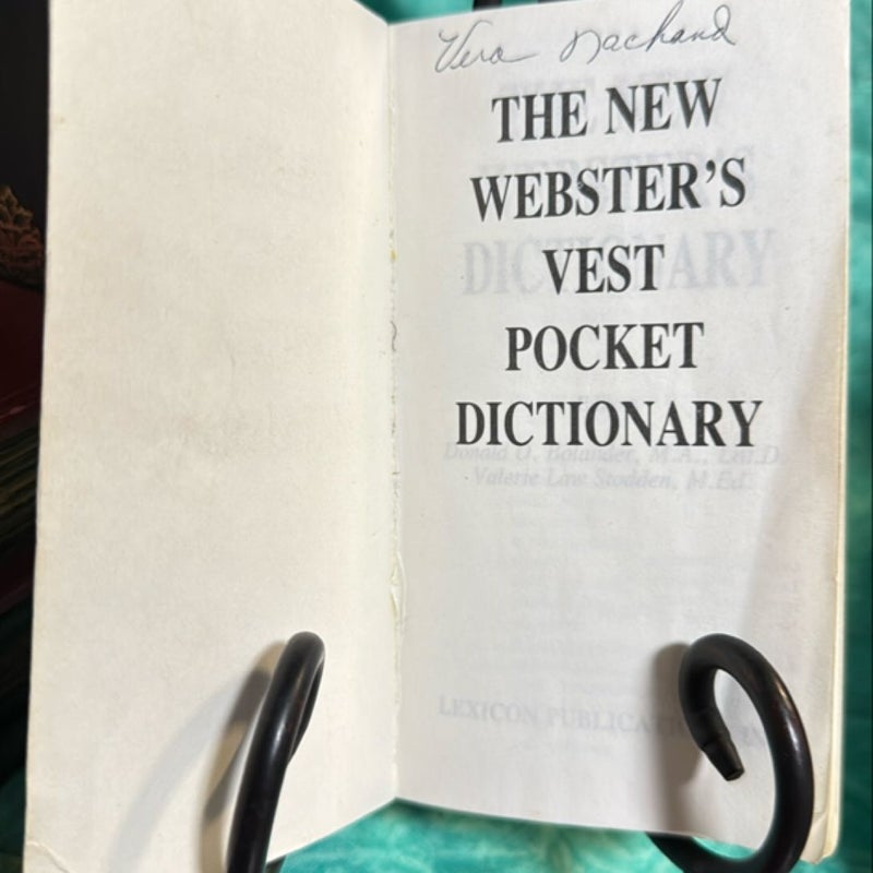 New Webster's Dictionary