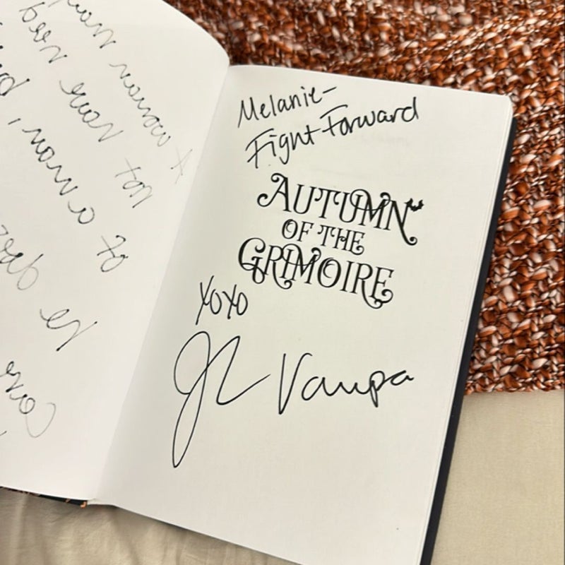 Autumn of the Grimoire (personalized)