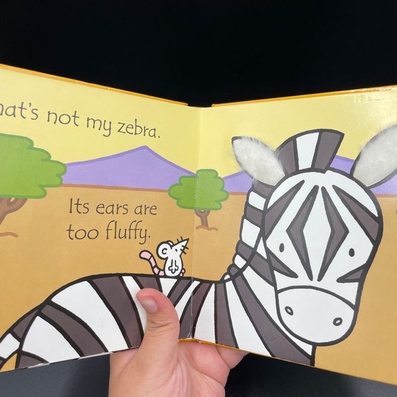 That’s not my zebra children’s board book