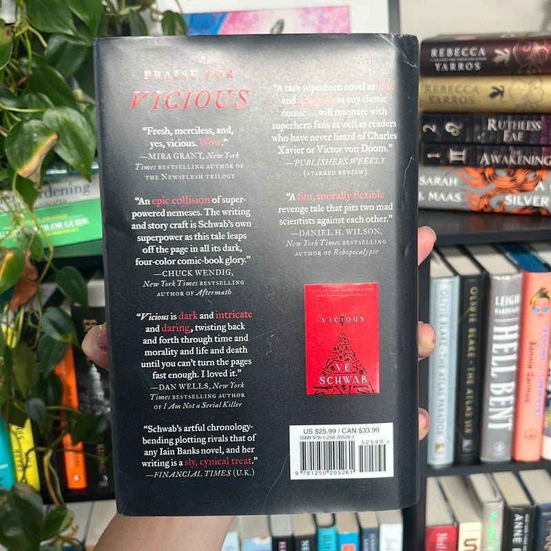 vengeful signed barnes and noble exclusive 