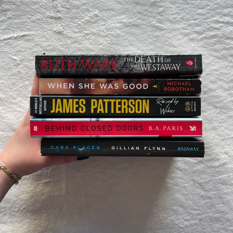 *Bundle (5) Popular Suspense/Thrillers