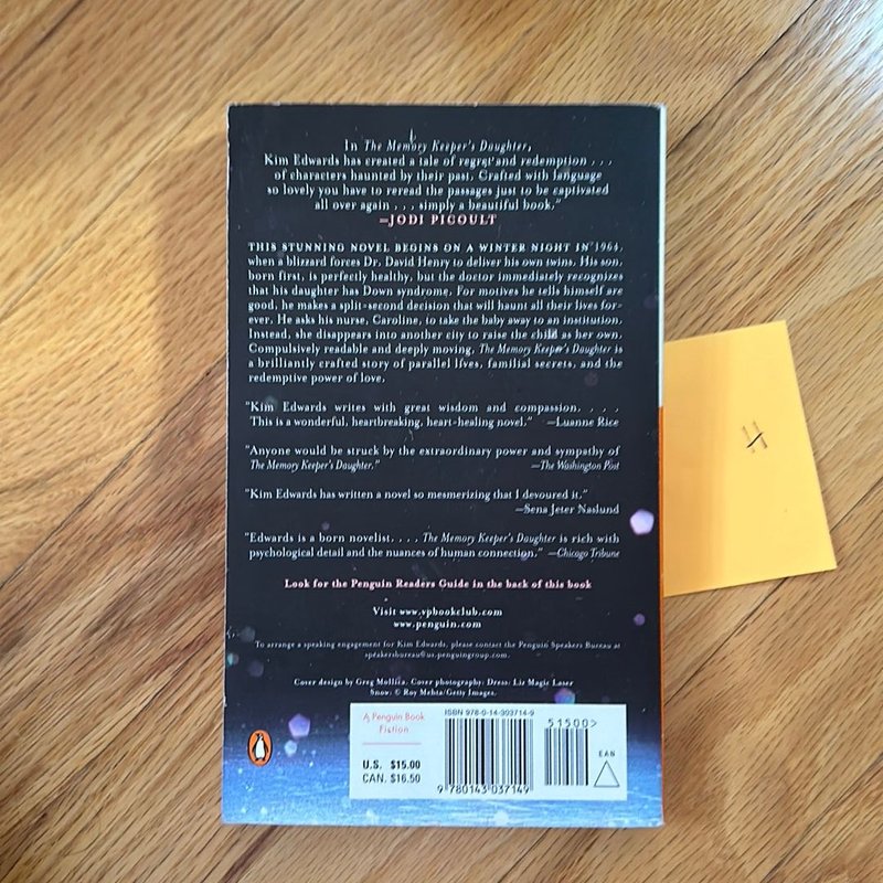 The Memory Keeper's Daughter