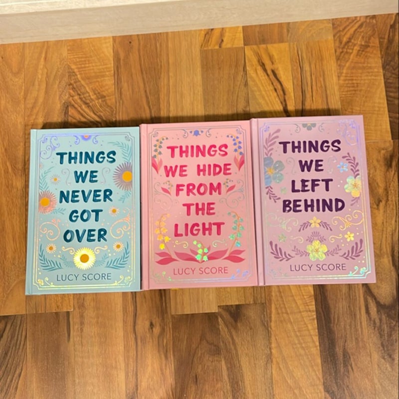 Knockemout Series special edition hard covers set