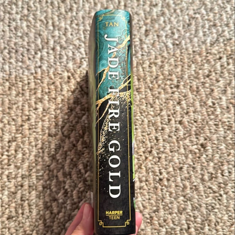 Jade Fire Gold (owlcrate signed sprayed edges edition)