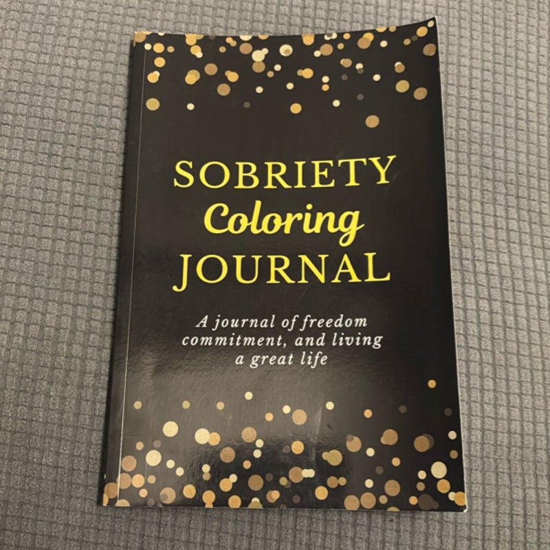 Sobriety Coloring Journal