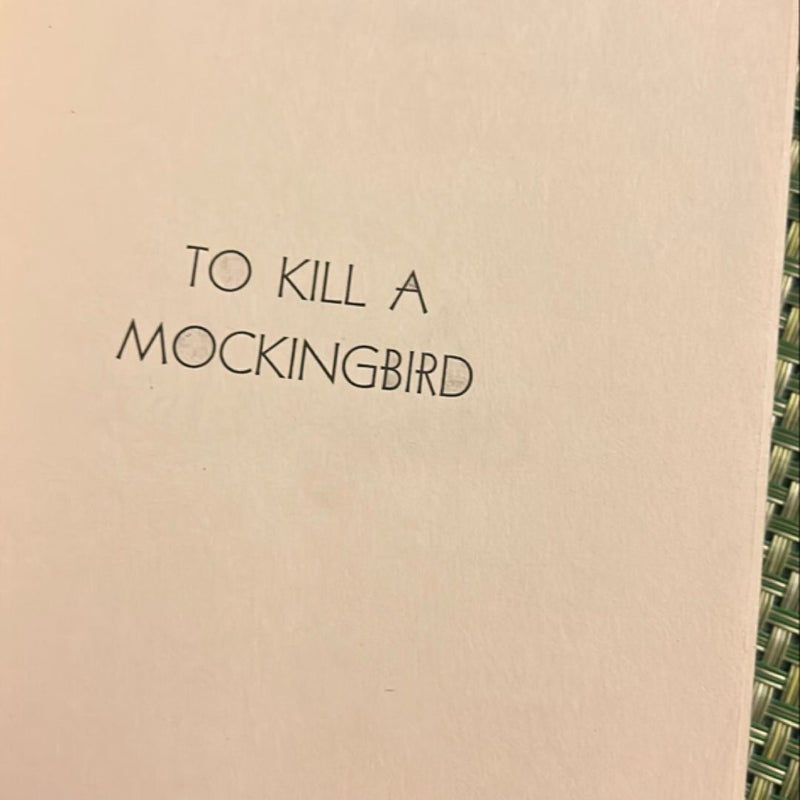 To Kill a Mockingbird