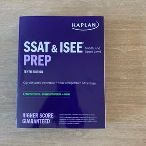 SSAT and ISEE Middle and Upper Level Prep