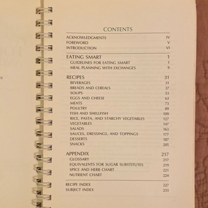 All-New Cookbook for Diabetics and Their Families
