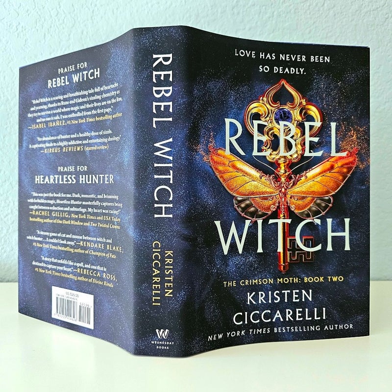 Rebel Witch (Crimson Moth Book 2) by Kristen Ciccarelli Barnes & Noble Exclusive