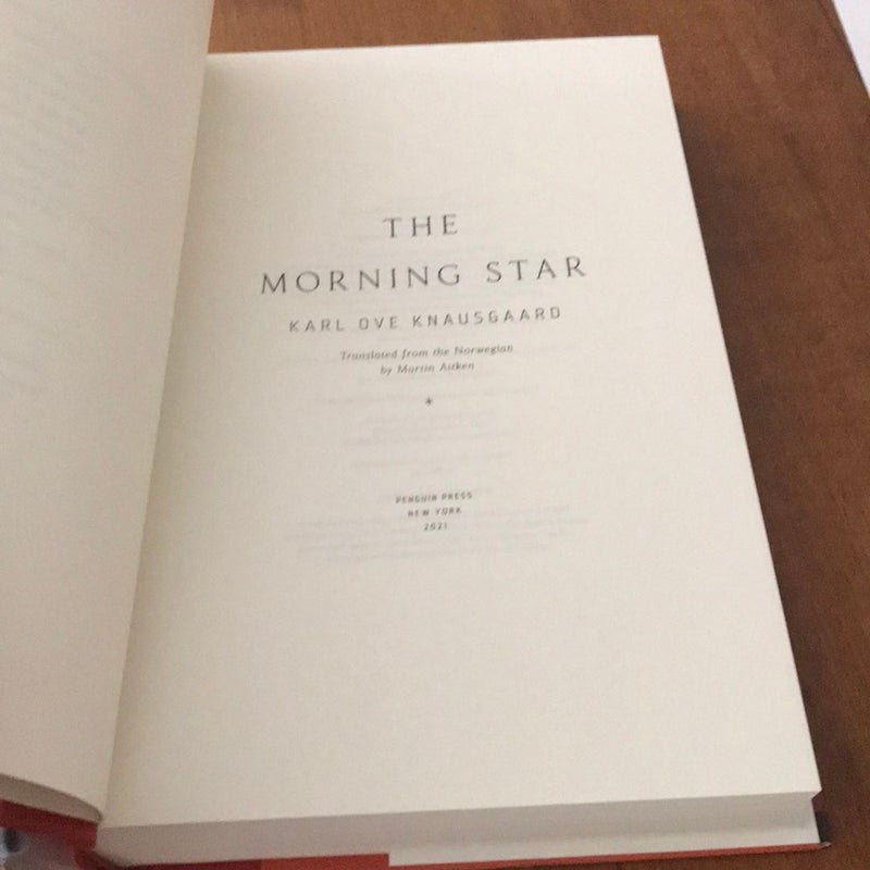 1st printing * The Morning Star