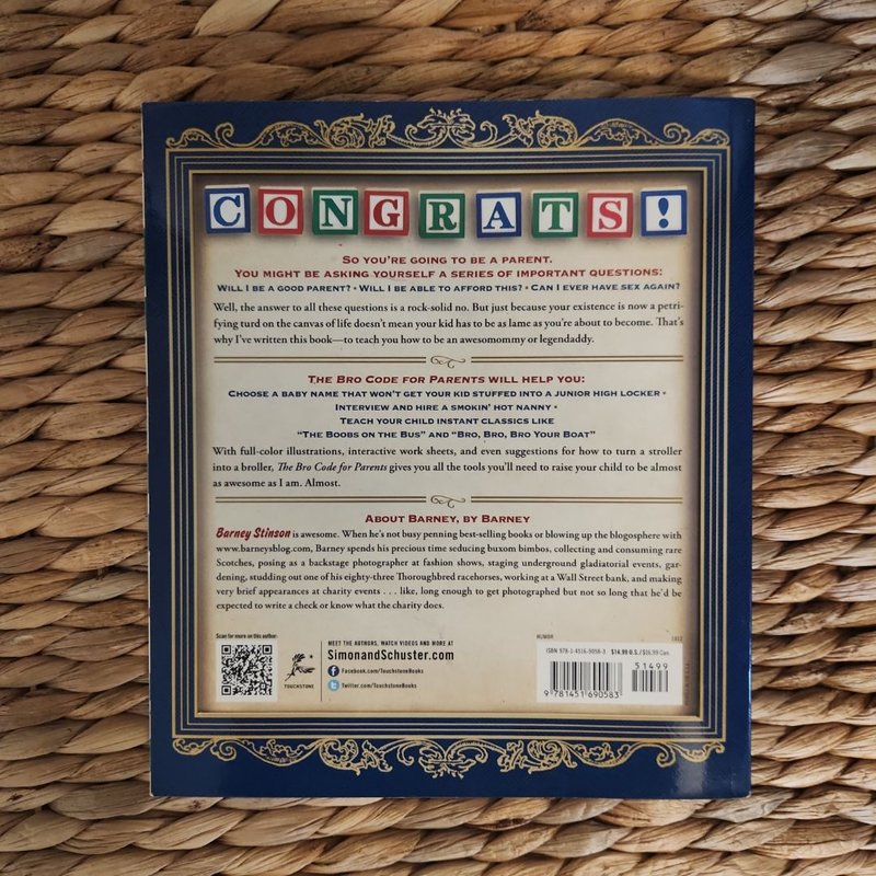 Bro Code for Parents by Barney Stinson; Matt Kuhn, Paperback | Pangobooks