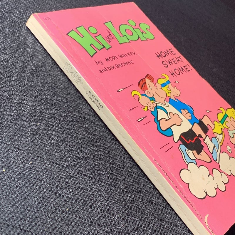 Hi And Lois Vintage 1983 “Home Sweat Home” Comic Book