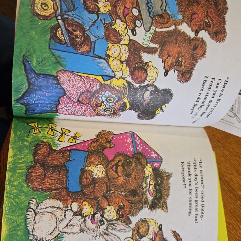 Bobby Bear 2 sided, 2 book set, bundle, lot