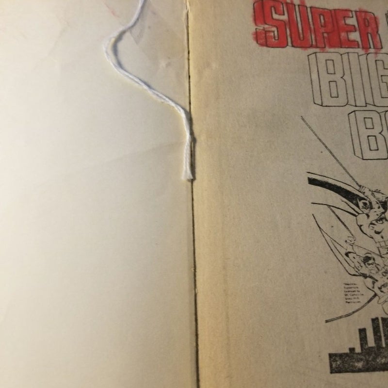 Dc Superheroes big big activity  coloring book 1980