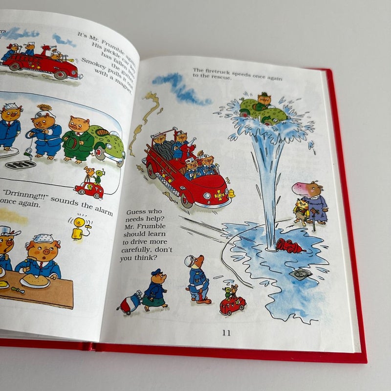 1997 Richard Scarry’s Busy Day Storybooks, The Firefighters’ Busy Day