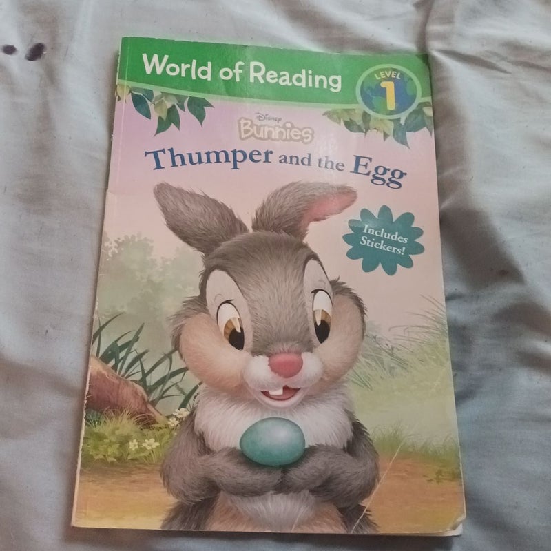 World of Reading: Disney Bunnies Thumper and the Egg (Level 1 Reader)