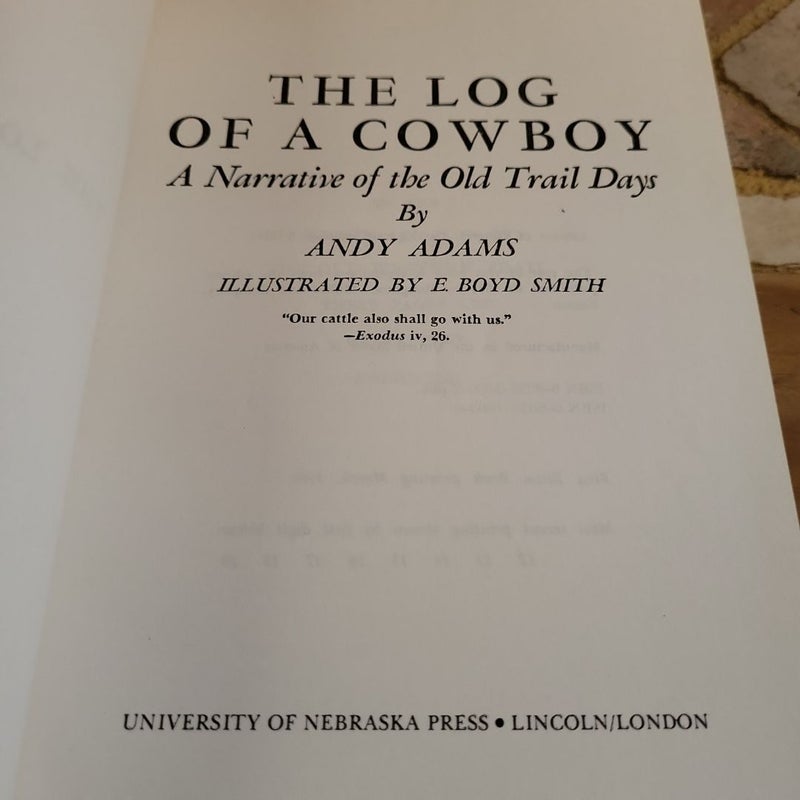 The Log of a Cowboy