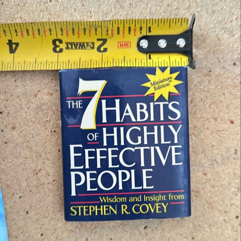 The 7 Habits of Highly Effective People (Miniature Editions)