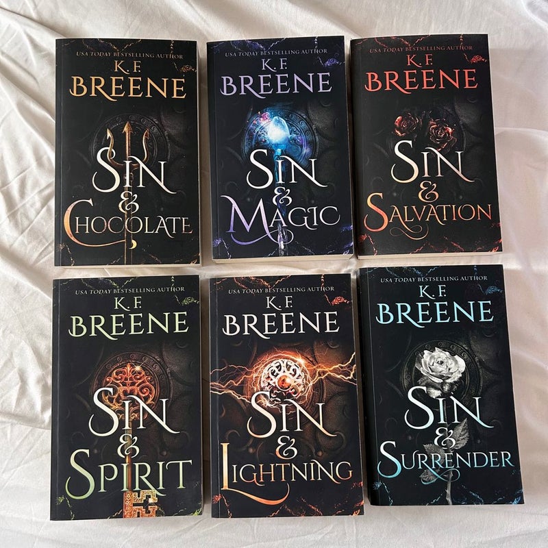 Sin & Chocolate - Sin & Magic - Demi Gods of selling San Francisco K.F. Breene