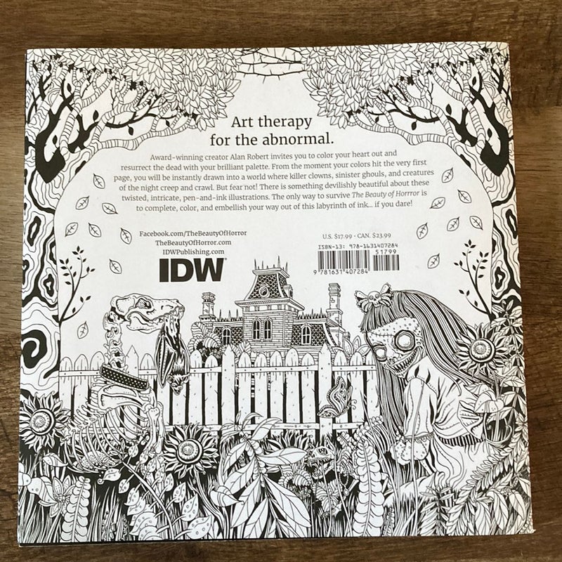 The Beauty of Horror 1: a GOREgeous Coloring Book