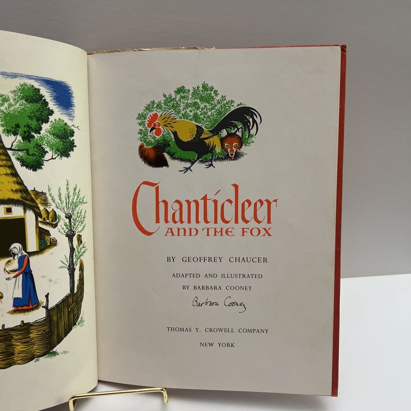 Chanticleer and The Fox-SIGNED