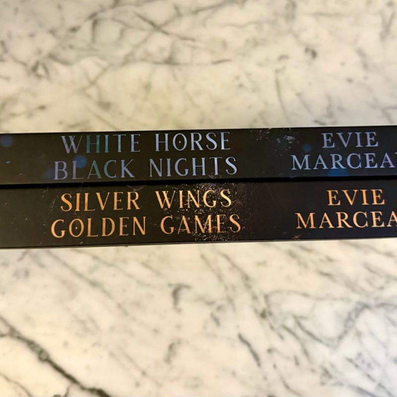 White Horse, Black Nights & Silver Wings, Golden Games - Twisted Fiction Fantasy SE