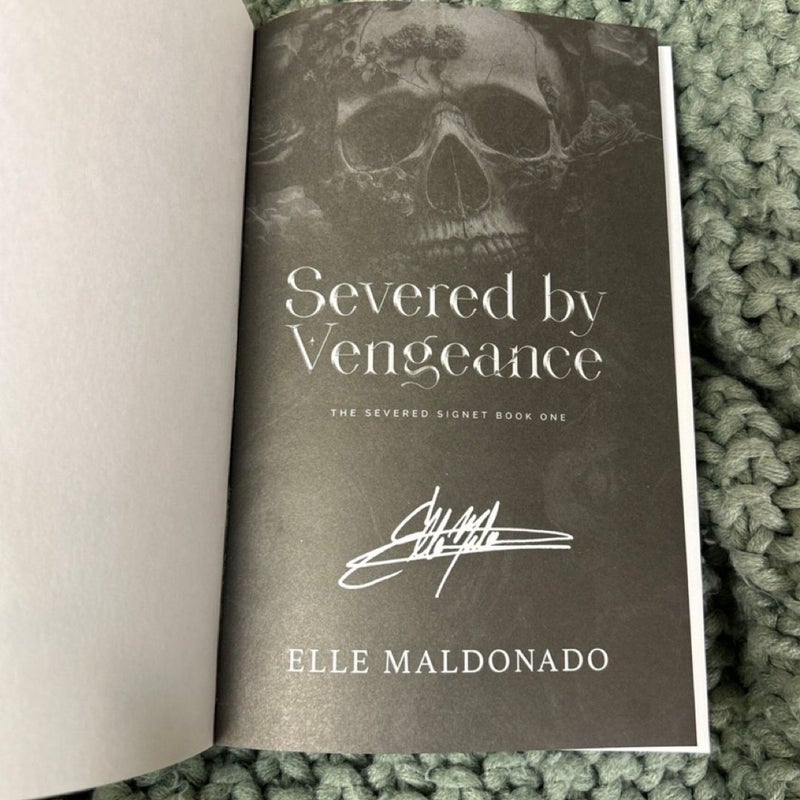 Severed by Vengence PS Book Club SPECIAL EDITION