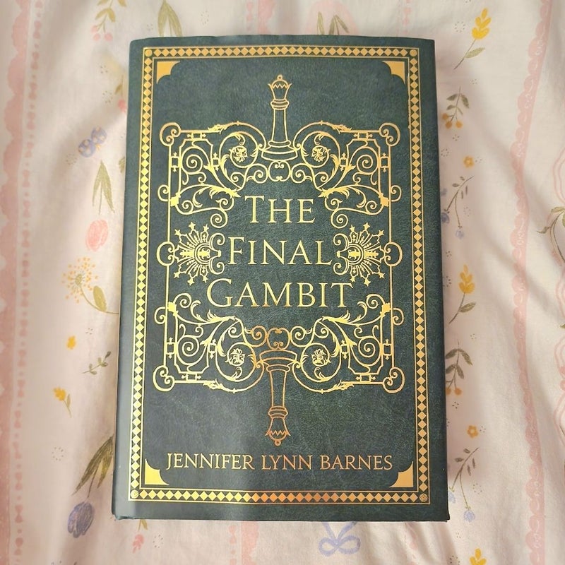 The Final Gambit (#3 of Inheritance Games) Fairyloot Edition SLIGHTLY DAMAGED✨️