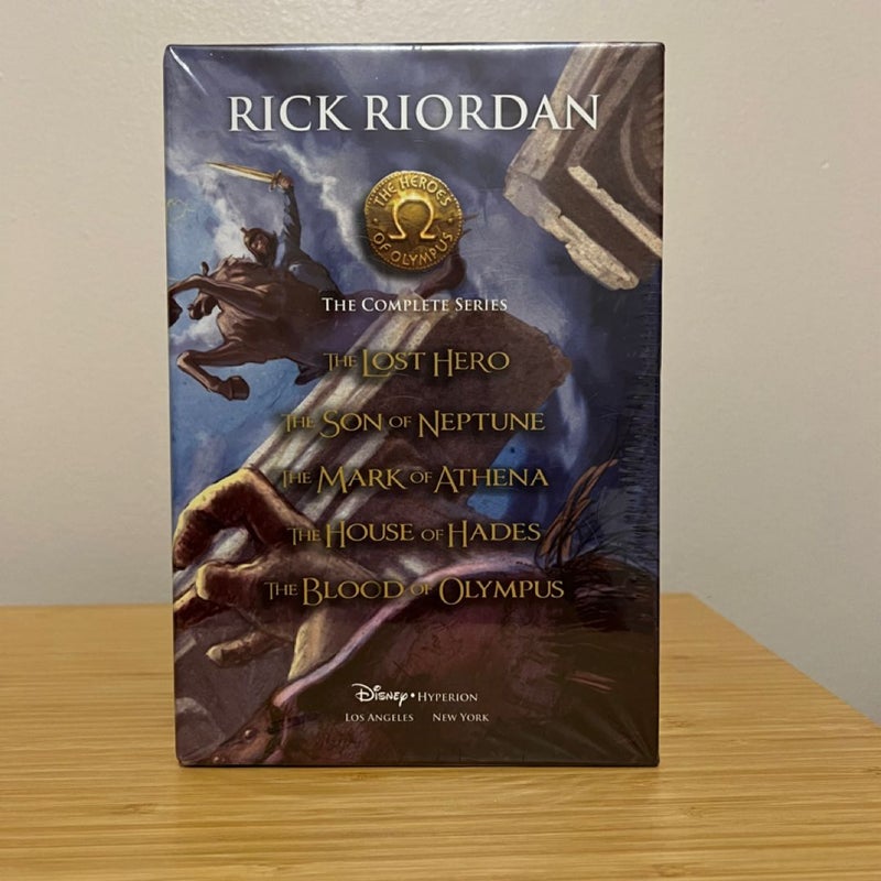The Heroes of Olympus Hardcover Boxed Set