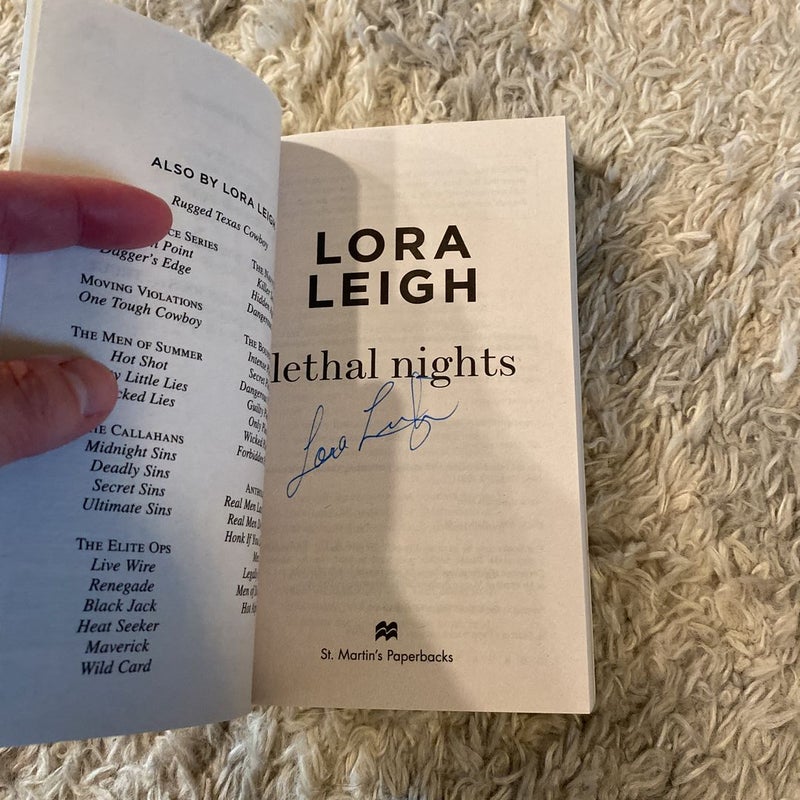Lethal Nights (Signed)