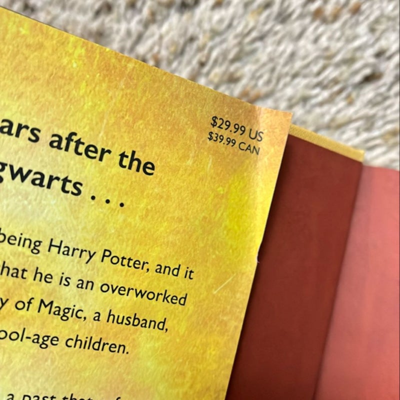 Harry Potter and the Cursed Child Parts One and Two (Special Rehearsal Edition Script)