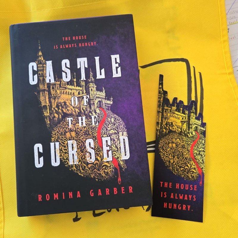 Castle of the Cursed - SIGNED + Bookmark 