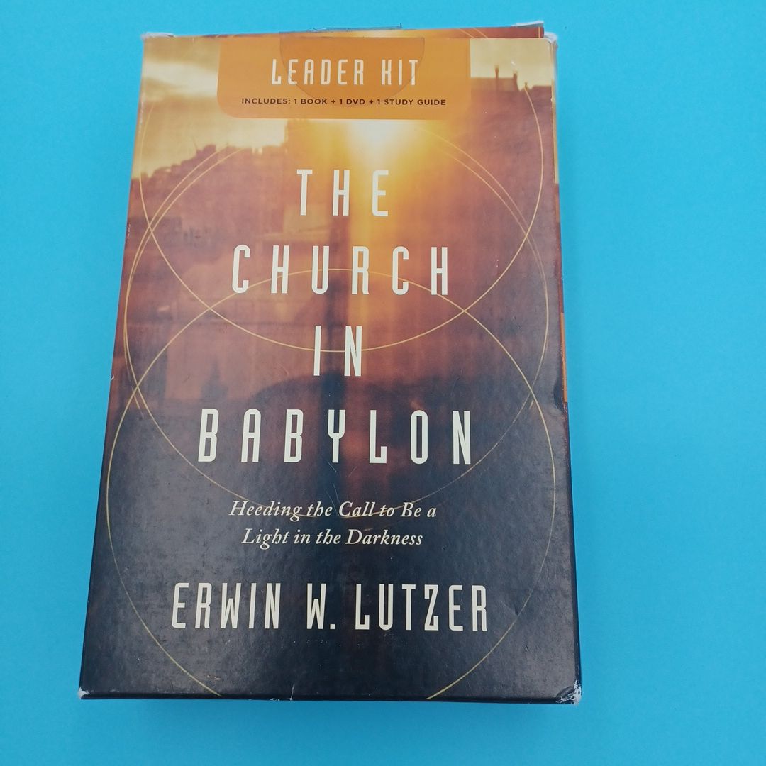 The Church in Babylon Book + Dvd + Study Guide Set