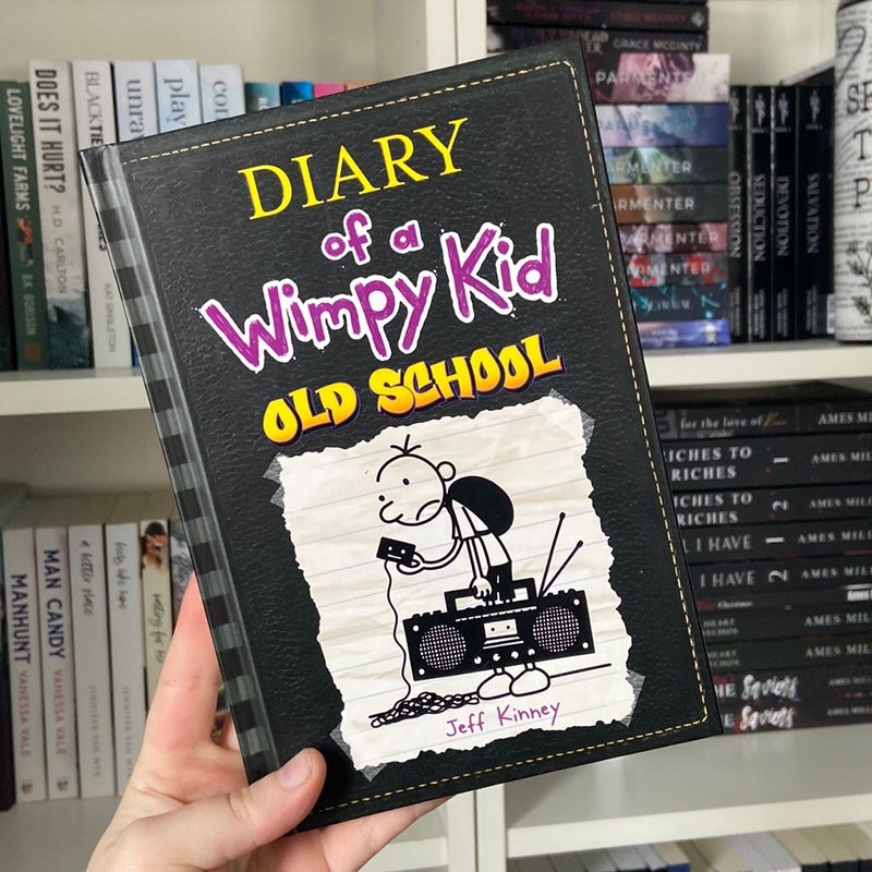 Diary of a Wimpy Kid #10: Old School by Jeff Kinney, Hardcover