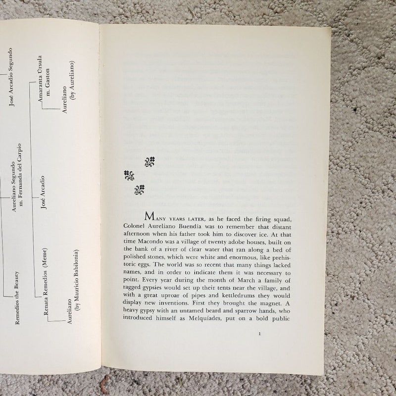 One Hundred Years of Solitude (This Edition, 1970)
