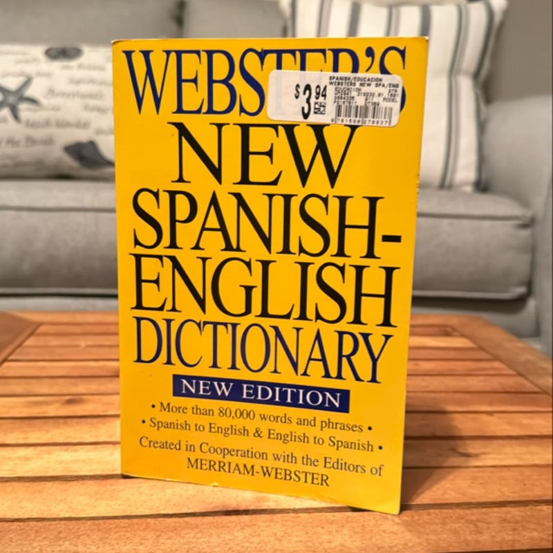 Websters New Spanish English Dictionary V2