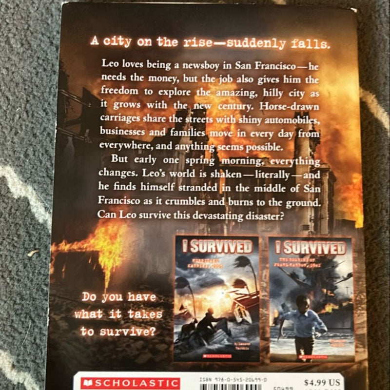 I Survived bundle - San Francisco Earthquake and Eruption of Mount St Helens