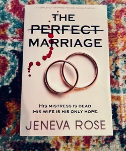 The Perfect Marriage By Jeneva Davis Trade PB VG