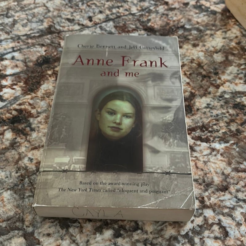 Anne frank and me