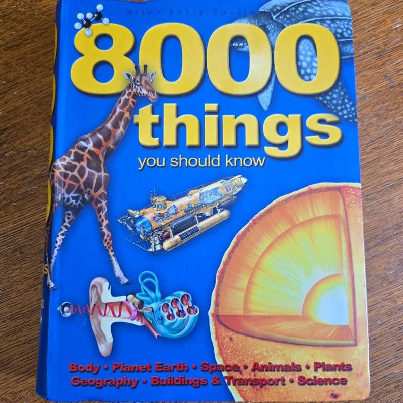 8000 Things You Should Know