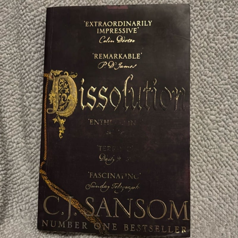 Dissolution: a Shardlake Novel 1