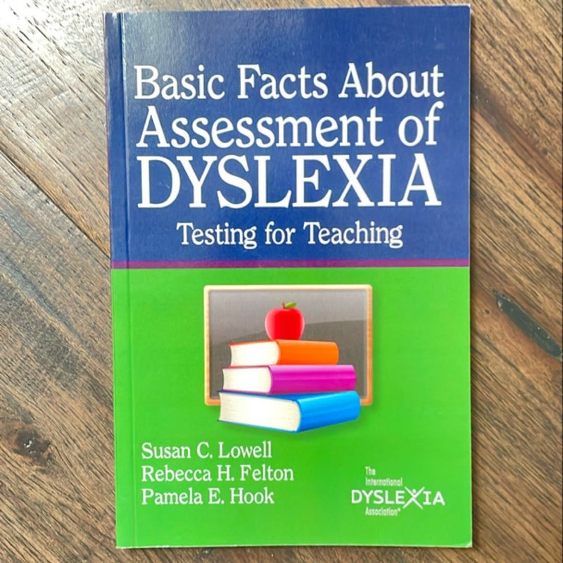 Basic Facts about Assessment of Dyslexia