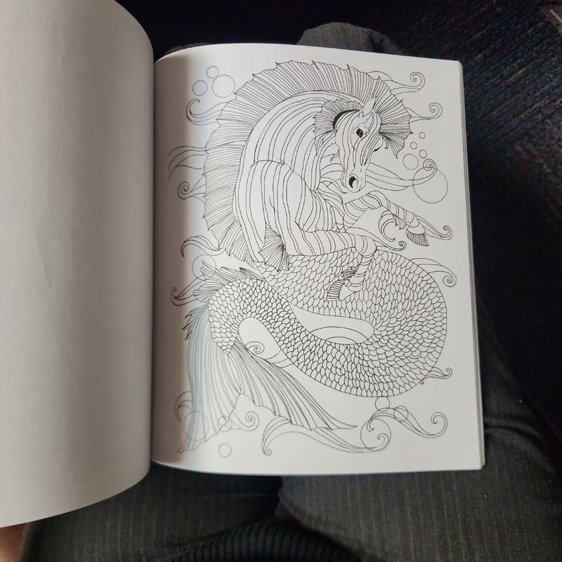 Zendoodle Coloring: Fantastic Creatures