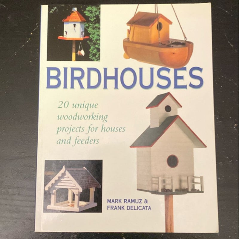 Bundle of three Birdhouses and Feeders books