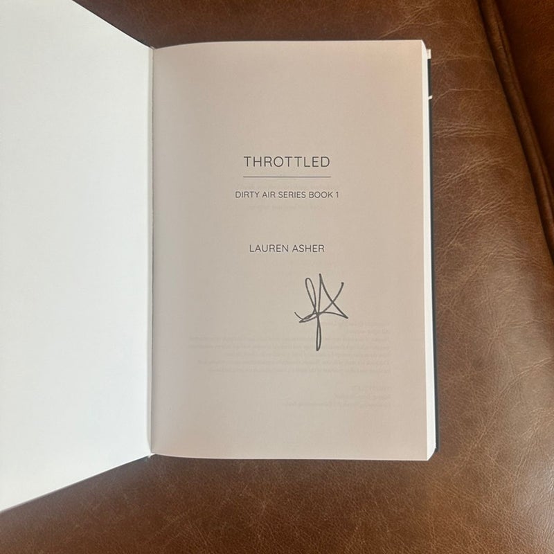 Throttled signed special edition 