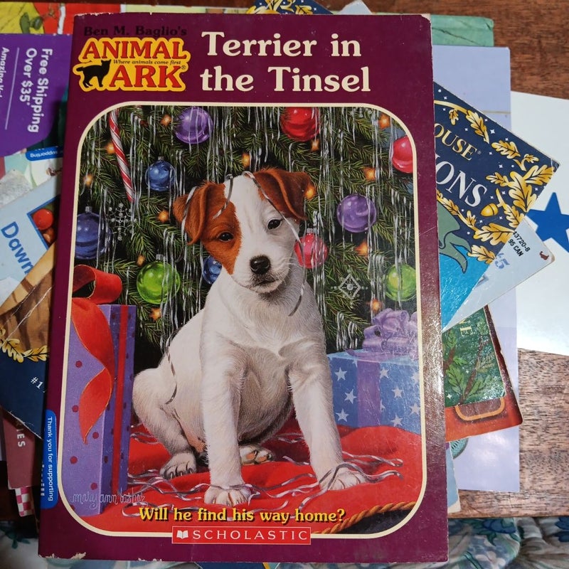 Terrier in the Tinsel